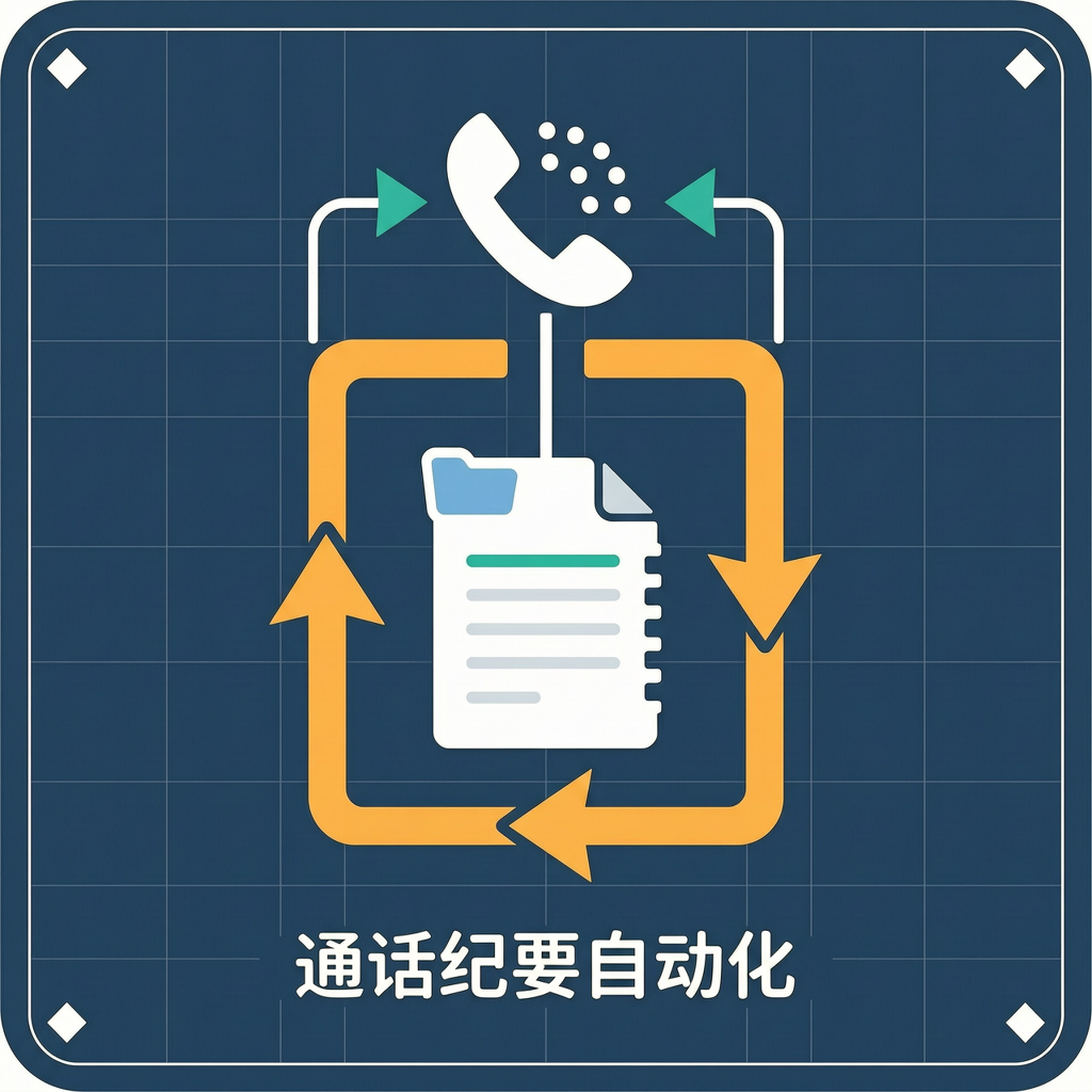 销售通话纪要自动化