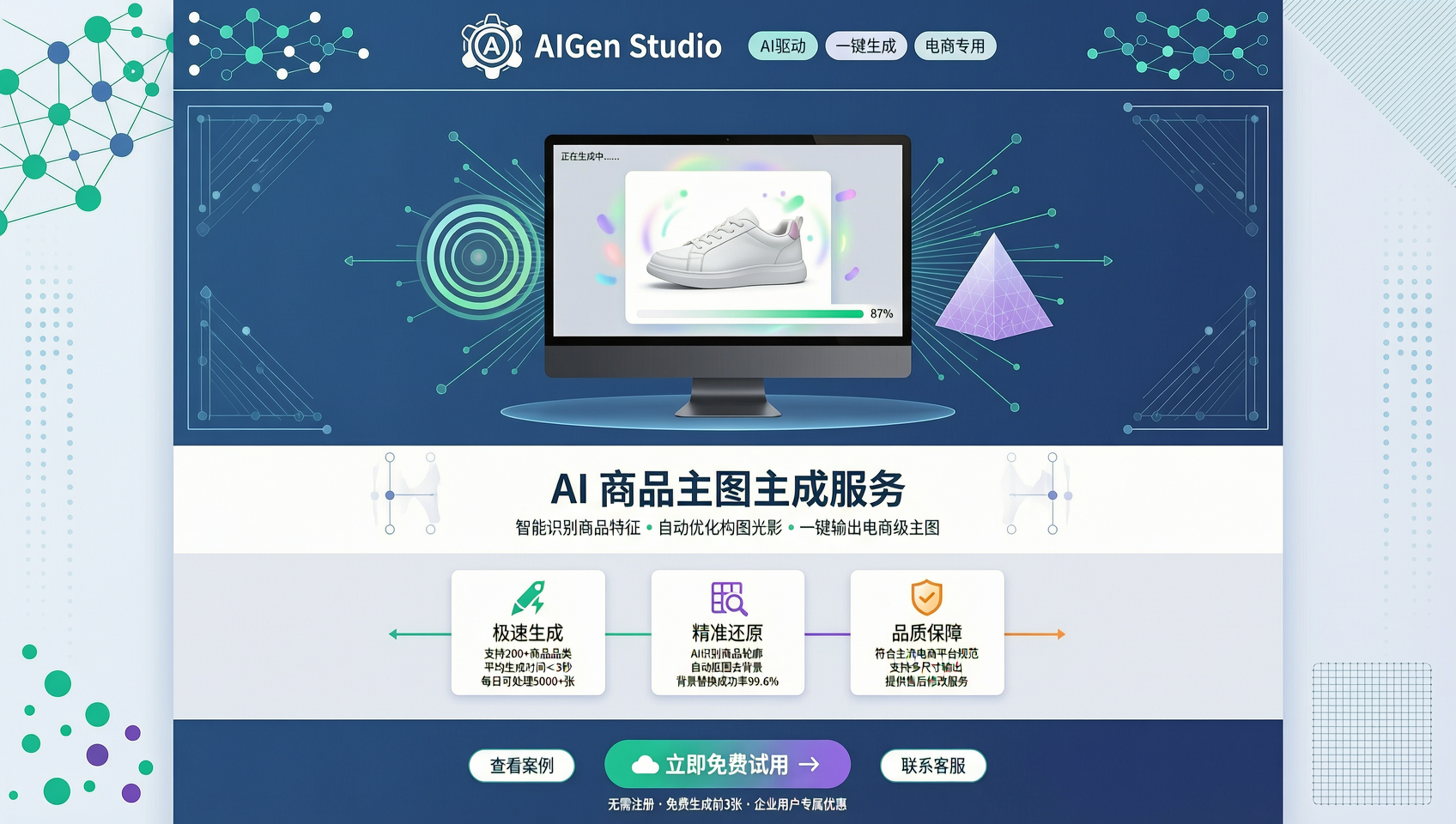 AI 商品主图生成服务
